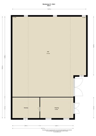 Plattegrond - Wardsestraat 12, 7031 HD Wehl - 123035_ST II.jpg